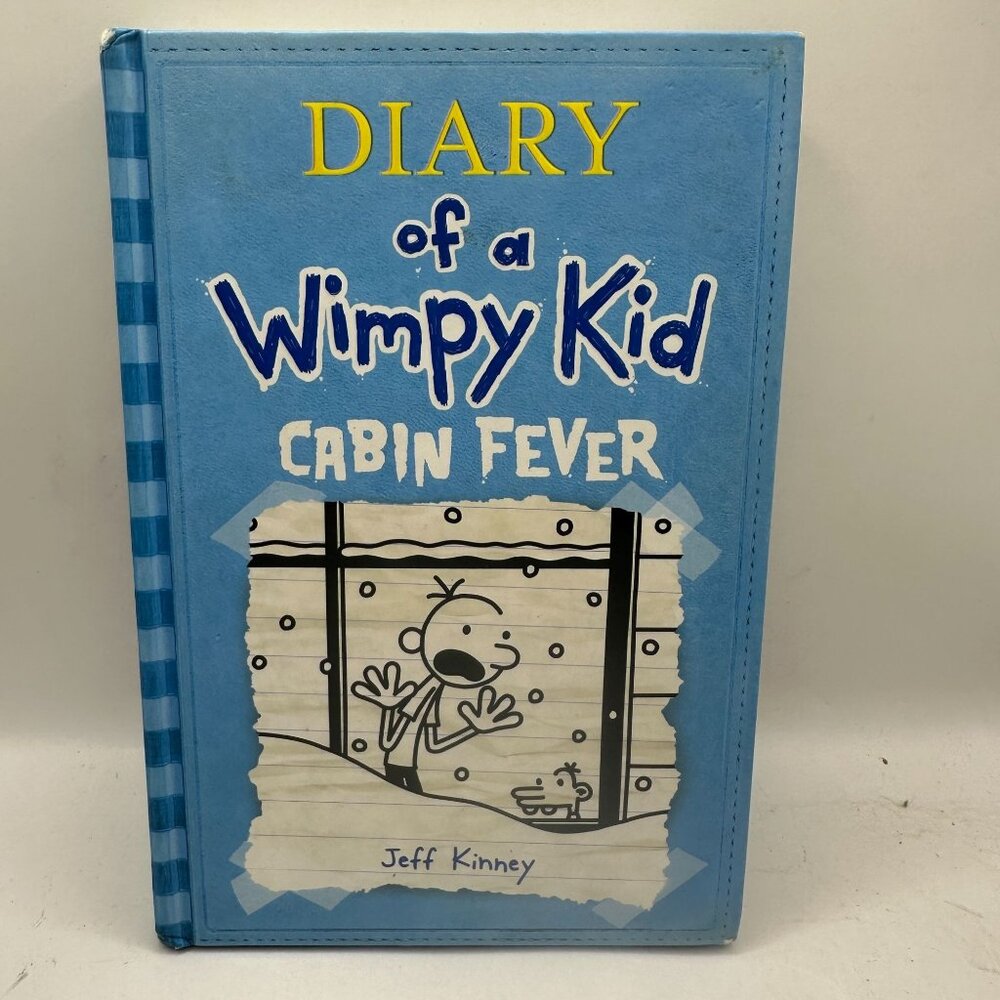 Diary Of A Wimpy Kid Cabin Fever Hardcover Book By Jeff Kinney